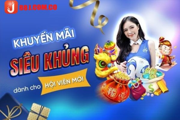 Các khuyến mãi nổi bật tại J88 hấp dẫn nhiều cược thủ tham gia